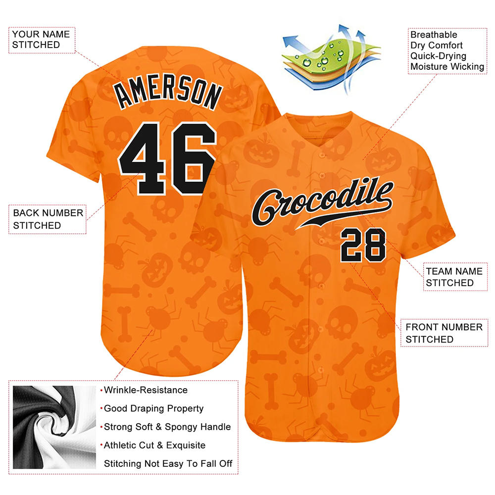 Sublimation Baseball Uniform Jersey Shirts